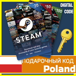 ⭐️СТИМ КАРТЫ⭐???????? Польша STEAM GIFT КОД PLN ПОПОЛНЕНИЯ