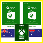 ⭐️ ВСЕ КАРТЫ⭐???????? Xbox Gift Card 15-200 AU (Австралия)