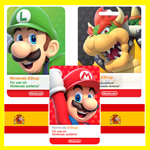 ⭐️ ВСЕ КАРТЫ⭐ ????????Nintendo eShop Gift Card 15-150 EURO