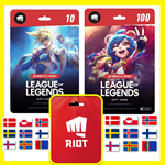 ⭐️ ВСЕ КАРТЫ⭐ ???????? League of Legends 5-200 EUR (EU N/E)