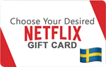 ⭐️ ВСЕ КАРТЫ⭐ ???????? Netflix 25-200 EUR (Швеция)