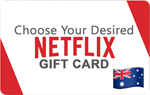 ⭐️ ВСЕ КАРТЫ⭐ ????????Netflix 20-300 AUD (Австралия)