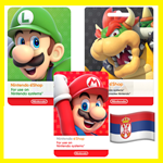 ⭐️ВСЕ КАРТЫ⭐????????Nintendo Gift Card 15-150 EUR (Сербия)