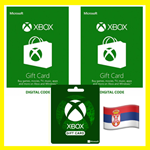 ⭐️ВСЕ КАРТЫ⭐????????Xbox Live Gift Card 5-200 EUR Сербия