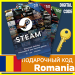 ⭐️СТИМ КАРТЫ⭐???????? Romania STEAM GIFT КОД Румыния EURO