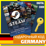 ⭐️СТИМ КАРТЫ⭐???????? Germany STEAM GIFT КОД Германия EURO