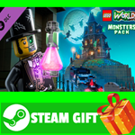 ⭐️ВСЕ СТРАНЫ+РОССИЯ⭐️ LEGO Worlds: Monster Pack STEAM