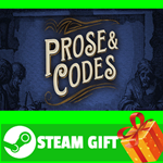 ⭐️ВСЕ СТРАНЫ+РОССИЯ⭐️ Prose & Codes Steam Gift