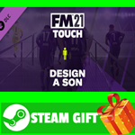 ⭐️ Football Manager 2021 Touch - Design a Son STEAM