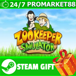⭐️ВСЕ СТРАНЫ+РОССИЯ⭐️ ZooKeeper Simulator Steam Gift