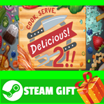 ⭐️ВСЕ СТРАНЫ+РОССИЯ⭐️ Cook Serve Delicious! 2!! STEAM