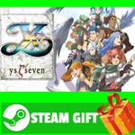 ⭐️ВСЕ СТРАНЫ+РОССИЯ⭐️ Ys SEVEN Steam Gift