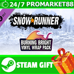 ⭐️ SnowRunner - Burning Bright Vinyl Wrap Pack STEAM