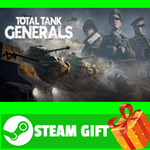 ⭐️ВСЕ СТРАНЫ+РОССИЯ⭐️ Total Tank Generals Steam Gift