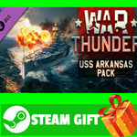 ⭐️ВСЕ СТРАНЫ⭐️ War Thunder - USS Arkansas Pack STEAM