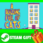 ⭐️ВСЕ СТРАНЫ+РОССИЯ⭐️ A Building Full of Cats STEAM