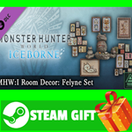 ⭐️ Monster Hunter World Iceborne MHWI Room Decor Felyne