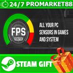 ⭐️ FPS Monitor – hardware in-game & desktop overlays