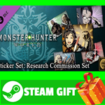 ⭐️ Monster Hunter World Sticker Set Research Commission - изображение № 2
