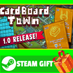 ⭐️ВСЕ СТРАНЫ+РОССИЯ⭐️ Cardboard Town Steam Gift