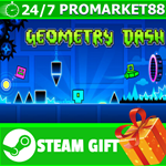 ⭐️ВСЕ СТРАНЫ+РОССИЯ⭐️ Geometry Dash Steam Gift