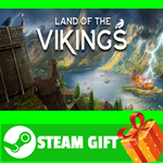 ⭐️ВСЕ СТРАНЫ+РОССИЯ⭐️ Land of the Vikings Steam Gift