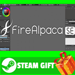 ⭐️ВСЕ СТРАНЫ+РОССИЯ⭐️ FireAlpaca SE Steam Gift