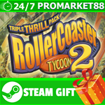 ⭐️ RollerCoaster Tycoon 2: Triple Thrill Pack STEAM
