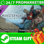 ⭐️ Monster Hunter World The Handler's Cute Demoness Cos