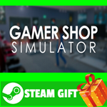 ⭐️ВСЕ СТРАНЫ+РОССИЯ⭐️ Gamer Shop Simulator STEAM GIFT