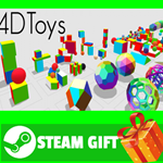 ⭐️ВСЕ СТРАНЫ+РОССИЯ⭐️ 4D Toys STEAM GIFT