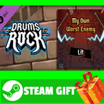 ⭐️ Drums Rock: Lit - 'My Own Worst Enemy' STEAM GIFT