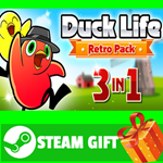 ⭐️ВСЕ СТРАНЫ+РОССИЯ⭐️ Duck Life: Retro Pack STEAM GIFT