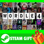 ⭐️ВСЕ СТРАНЫ+РОССИЯ⭐️ Wordle 4 STEAM GIFT