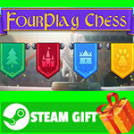 ⭐️ВСЕ СТРАНЫ+РОССИЯ⭐️ FourPlay Chess STEAM GIFT