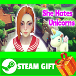 ⭐️ВСЕ СТРАНЫ+РОССИЯ⭐️ She Hates Unicorns STEAM GIFT