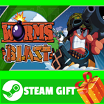 ⭐️ВСЕ СТРАНЫ+РОССИЯ⭐️ Worms Blast STEAM GIFT