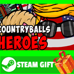 ⭐️ВСЕ СТРАНЫ+РОССИЯ⭐️ CountryBalls Heroes STEAM GIFT