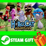 ⭐️ВСЕ СТРАНЫ+РОССИЯ⭐️ Hobo Cat Adventures STEAM GIFT