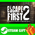 ⭐️ВСЕ СТРАНЫ+РОССИЯ⭐️ Escape First 2 STEAM GIFT