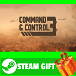 ⭐️ВСЕ СТРАНЫ+РОССИЯ⭐️ Command & Control 3 STEAM GIFT