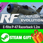 ⭐️ RealFlight Evolution - E-flite P-47 Razorback 1.2m