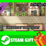 ⭐️ RPG Maker MZ - KR Everyday Town Tileset STEAM GIFT