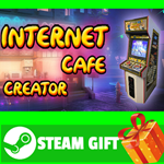 ⭐️ВСЕ СТРАНЫ+РОССИЯ⭐️ Internet Cafe Creator STEAM GIFT