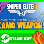 ⭐️ Sniper Elite 3 - Camouflage Weapons Pack STEAM GIFT
