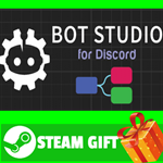 ⭐️ВСЕ СТРАНЫ+РОССИЯ⭐️ Bot Studio for Discord STEAM GIFT