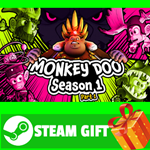 ⭐️ВСЕ СТРАНЫ+РОССИЯ⭐️ Monkey See Monkey Doo Doo STEAM