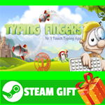 ⭐️ВСЕ СТРАНЫ+РОССИЯ⭐️ Typing Fingers STEAM GIFT