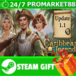 ⭐️ВСЕ СТРАНЫ+РОССИЯ⭐️ Caribbean Legend STEAM GIFT
