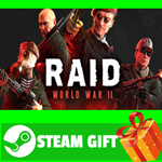 ⭐️ВСЕ СТРАНЫ+РОССИЯ⭐️ RAID: World War II STEAM GIFT